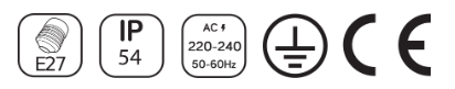 90PC Kapaklı Duvar Lambası HR60101