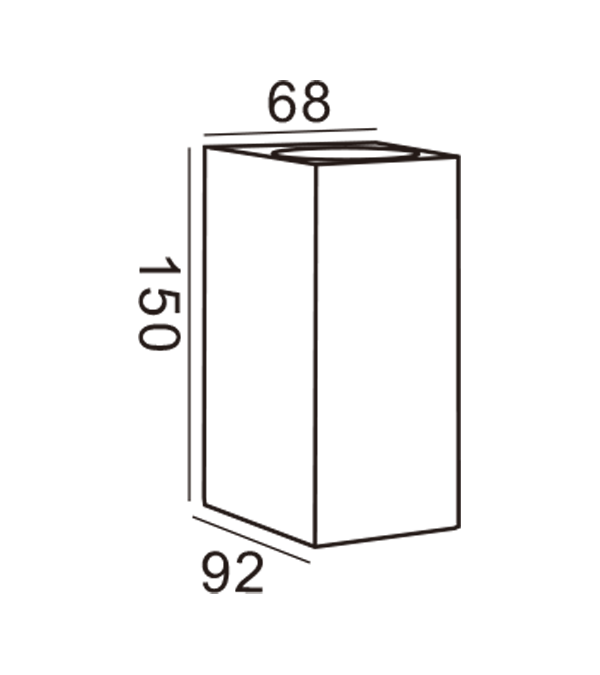 Mermer 4 Duvar Apliği HR60206 Mermer 4 Duvar Apliği HR60206