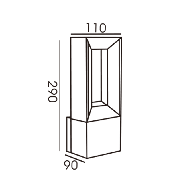 110 Dört Eğimli Işıklı Duvar Lambası HR60092 110 Dört Eğimli Işıklı Duvar Lambası HR60092