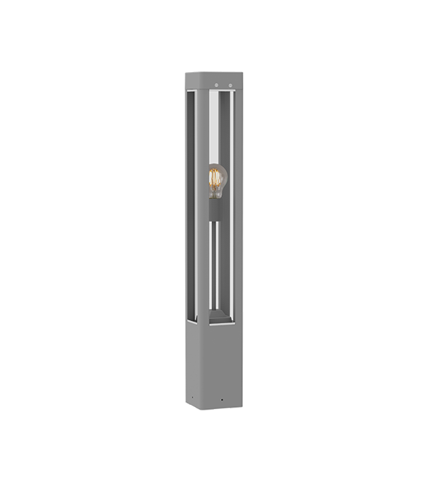 Dört Taraflı Kenarlı Camlı Bahçe Lambası HR60041-500 Dört Taraflı Kenarlı Camlı Bahçe Lambası HR60041-500