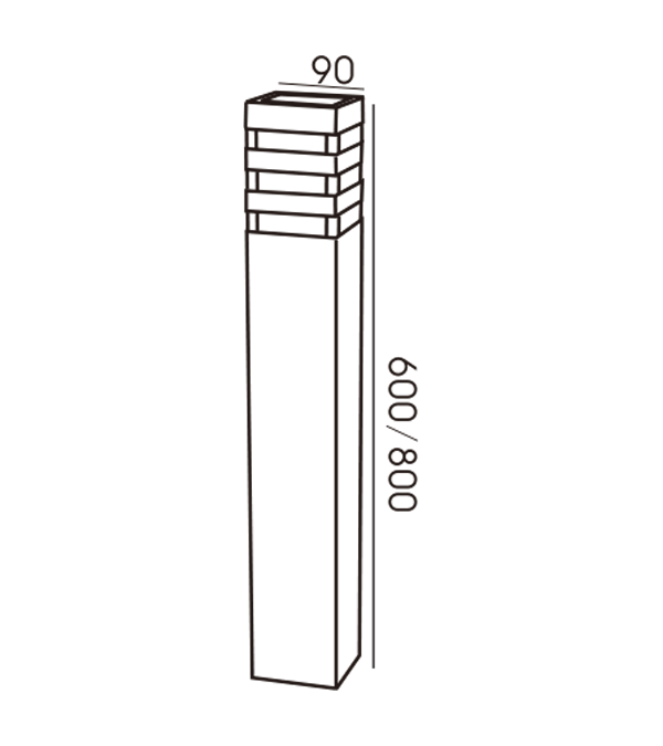 90 Kare Üç Katlı Şeffaf Euro Bahçe Lambası HR60062-800 90 Kare Üç Katlı Şeffaf Euro Bahçe Lambası HR60062-800
