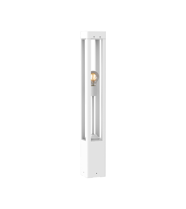 Dört Taraflı Kenarlı Camlı Bahçe Lambası HR60041-500 Dört Taraflı Kenarlı Camlı Bahçe Lambası HR60041-500