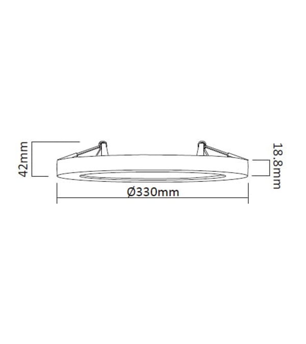 330 LED Tavan Armatürü HR10101 330 LED Tavan Armatürü HR10101