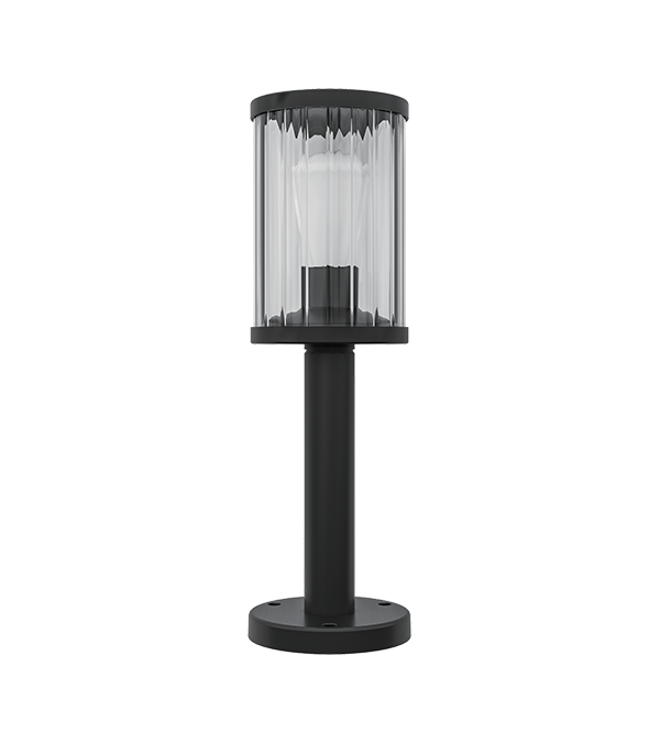 Dikey Çizgili Camlı E27 Bahçe Lambası HR60131-600 Dikey Çizgili Camlı E27 Bahçe Lambası HR60131-600